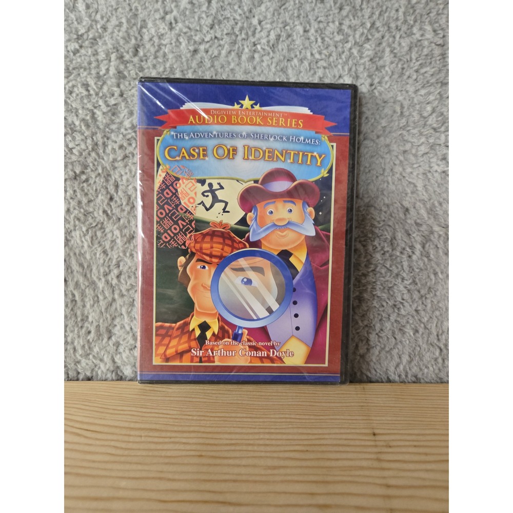 Sherlock Holmes Case of Identity Audio Book CD Digiview James Hadley NEW NWT